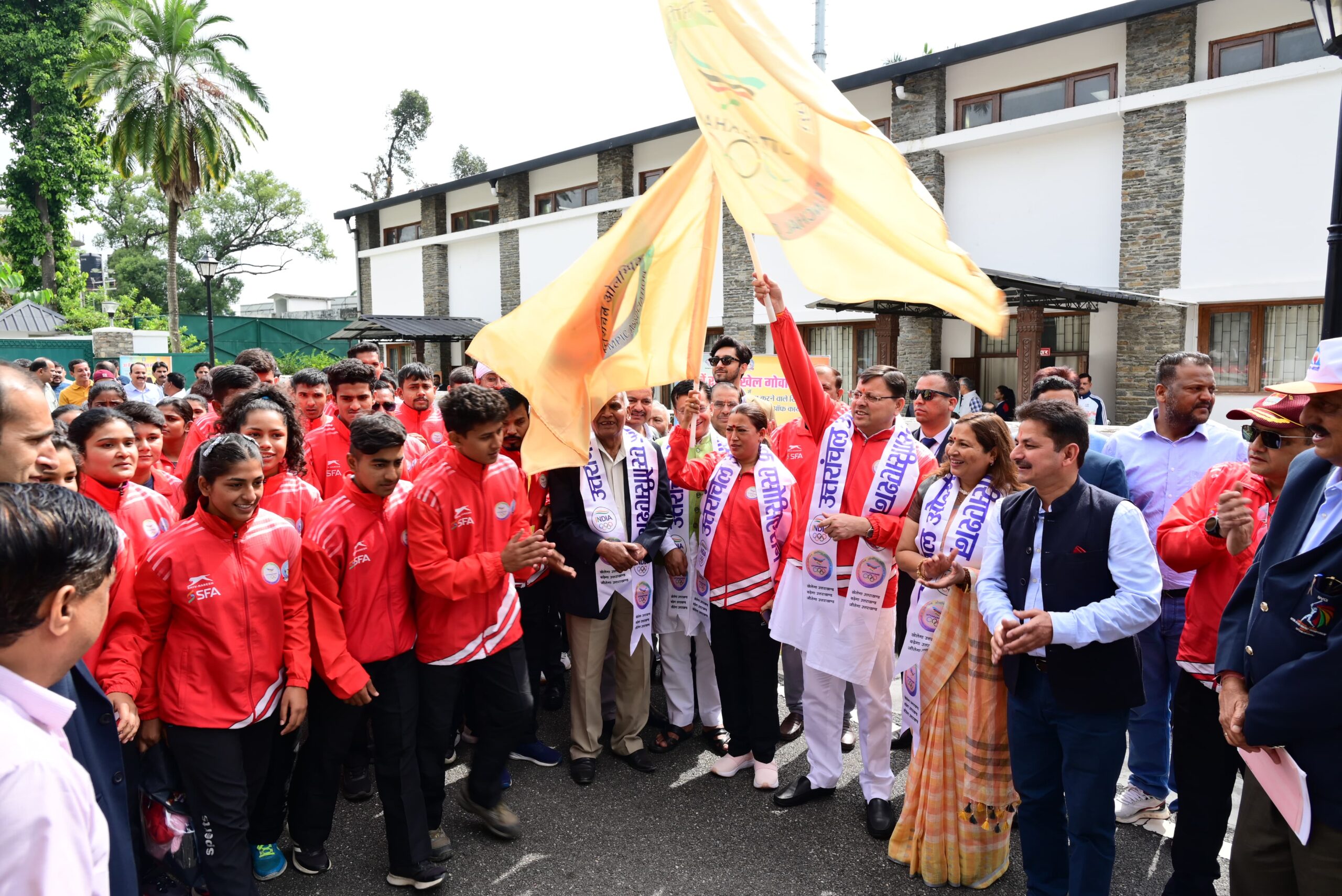 हर कदम पर खिलाडियों के साथ खड़ी है राज्य सरकार: मुख्यमंत्री धामी