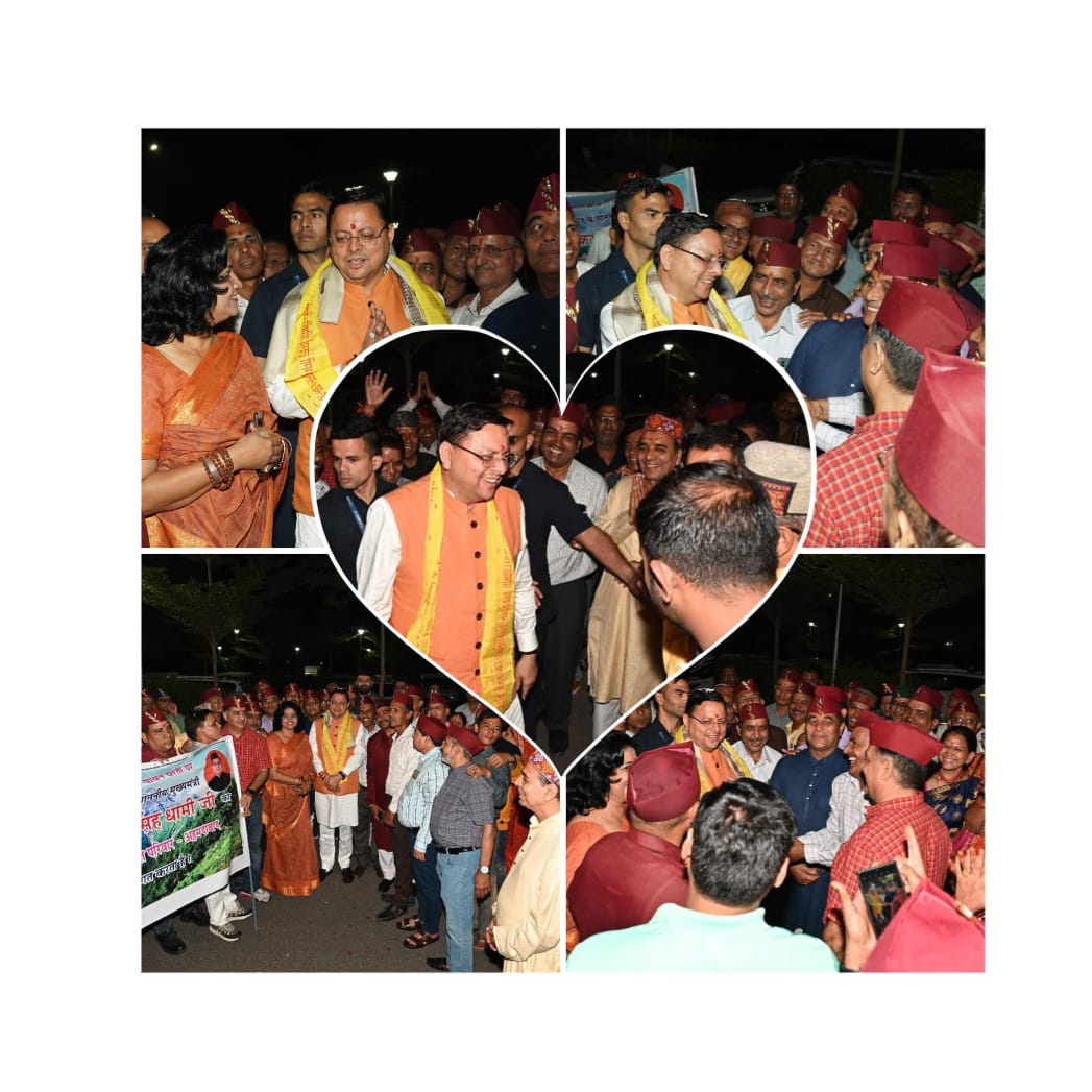 उत्तराखंड में इन्वेस्टर समिट को लेकर उद्योग जगत में उत्साह का माहौल, अहमदाबाद मे आज में रोड शो, धामी का भव्य स्वागत  