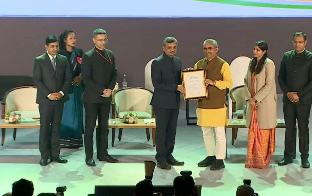 स्वच्छता सर्वेक्षण 2023 में नगर निगम देहरादून और नगर पालिका परिषद मुनिकीरेती-ढालवाला को प्रथम स्थान मिलने पर भारत सरकार ने राष्ट्रीय पुरस्कार से नवाजा है