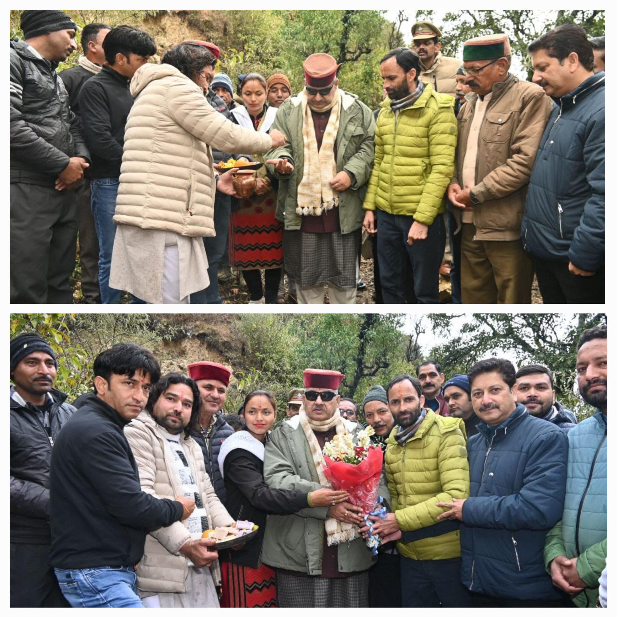 कैबिनेट मंत्री गणेश जोशी ने मौके पर उपस्थित कार्यदायी संस्था के अधिकारियों को 06 माह के भीतर निर्माण कार्य को पूर्ण करने के निर्देश दिए गए