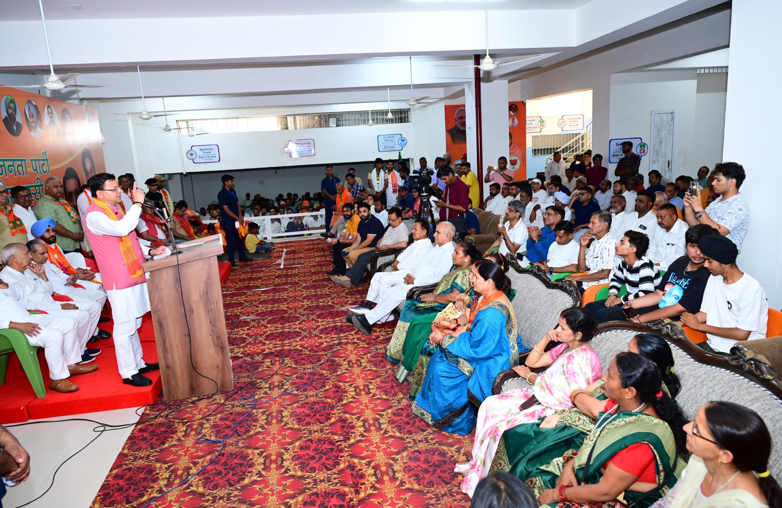 प्रधानमंत्री जी के नेतृत्व में देश ने नए कीर्तिमान स्थापित किए हैं। पंजाब में मोदी जी ने एम्स की सौगात दी है   