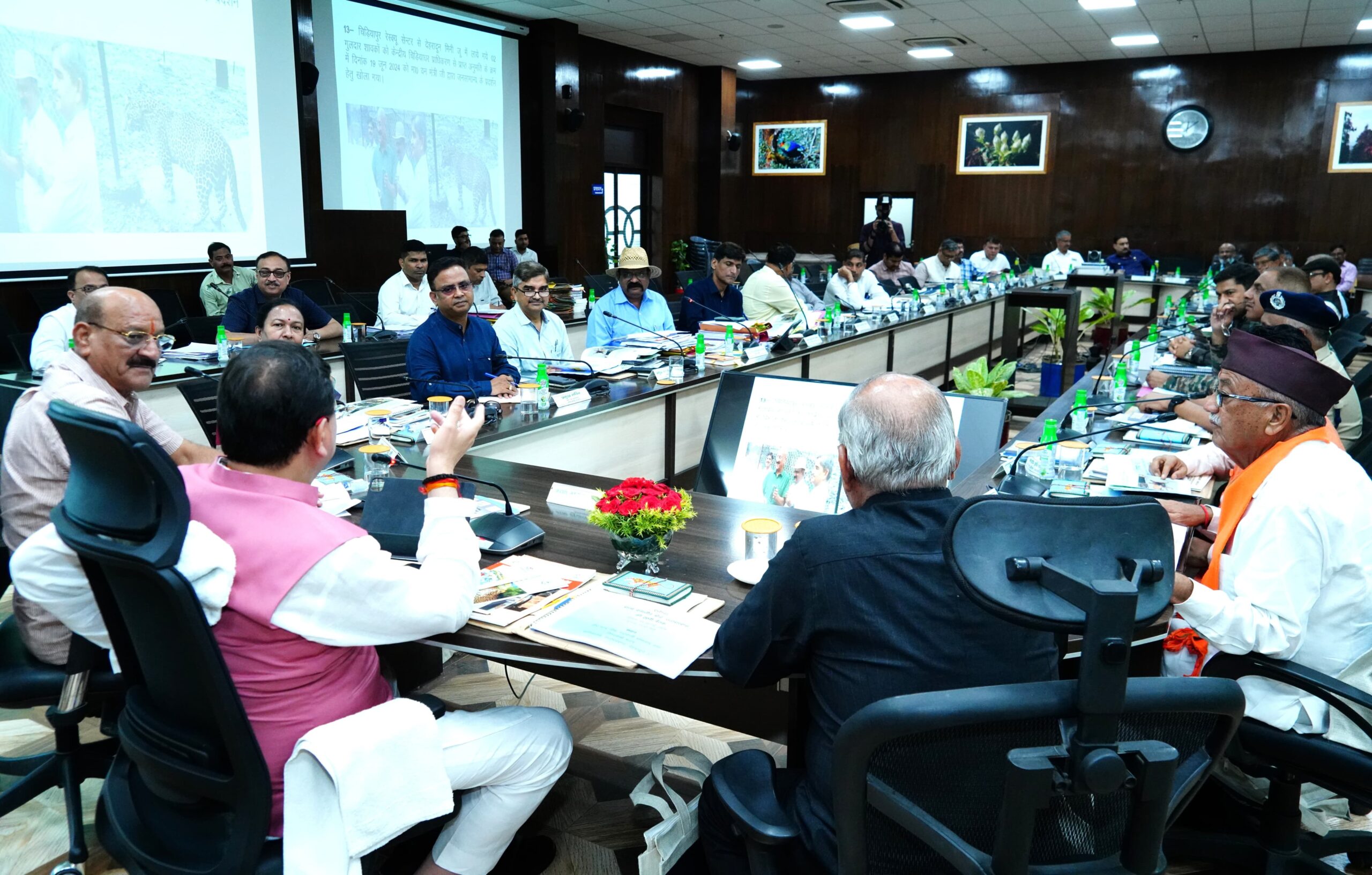 मुख्यमंत्री के निर्देश मानव वन्यजीव संघर्ष को कम करने के लिए वन विभाग द्वारा और प्रभावी प्रयास किये जाएं