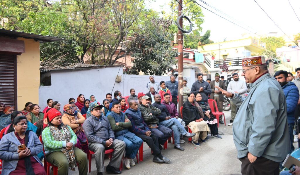 डबल इंजन की सरकार प्रधानमंत्री मोदी के सबका साथ, सबका विकास, सबका विश्वास और सबका प्रयास के नारे के साथ कार्य कर रही है : जोशी