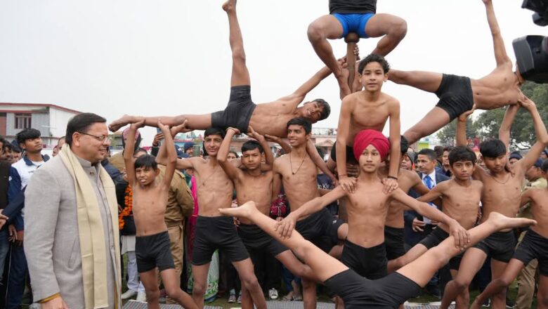 नव निर्मित स्टेडियम में राष्ट्रीय खेलों के आयोजन से क्षेत्र के युवाओं का खेल के प्रति बढ़ेगा उत्साह – मुख्यमंत्री