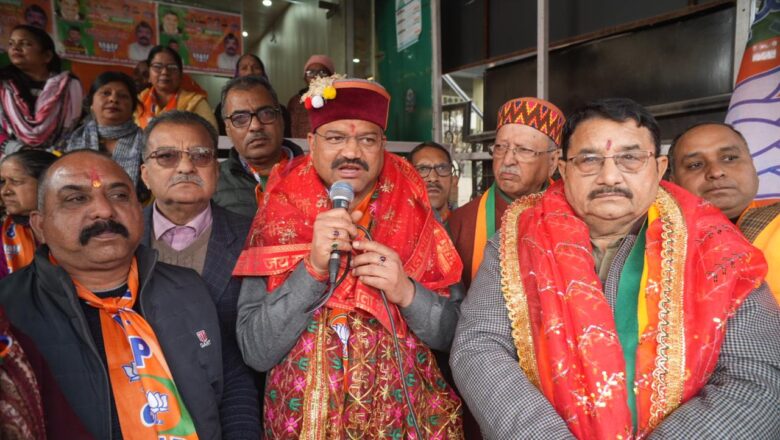 हमारे विधानसभा भाजपा समर्पित कार्यकर्ताओं की विधानसभा है : विधायक उमेश शर्मा काऊ