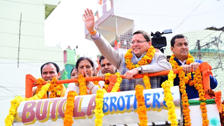 मुख्यमंत्री  धामी ने कहा कि निकाय चुनाव में भाजपा का बोर्ड बनने के बाद श्रीनगर का तेजी से विकास होगा।