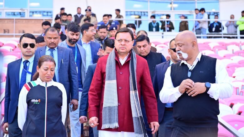 उत्तराखण्ड में राष्ट्रीय खेल का आयोजन ग्रीन गेम्स की थीम पर किया जा रहा है:धामी