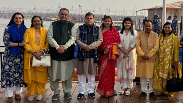 सरकार द्वारा की गई व्यवस्थाएं सराहनीय हैं, जिससे श्रद्धालुओं को सुगम दर्शन और स्नान का अवसर मिल रहा है : जोशी