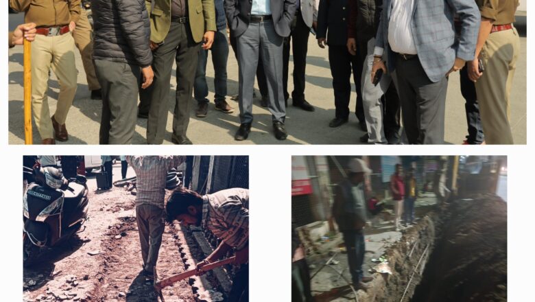 आईएसबीटी पर वर्षों से जलभराव की समस्या से जनमानस को मिलने जा रही है निजात