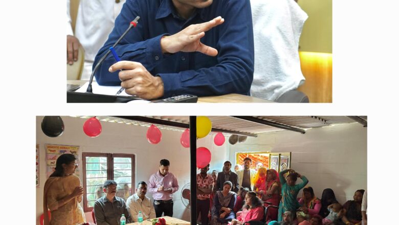 बस्ती के बच्चों के पठन-पाठन, महिला साक्षरता एवं कौशल विकास के लिए बहुउपयोगी है बालवाड़ी