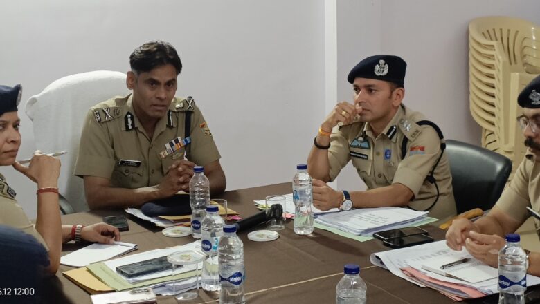 ADG के निर्देश : यातायात व पार्किंग की व्यवस्थित योजना बनाई जाए    