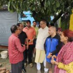 राजस्थान गई पूनम देवी के घर में लगी भीषण आग, मंत्री गणेश जोशी ने घटनास्थल का लिया जायजा
