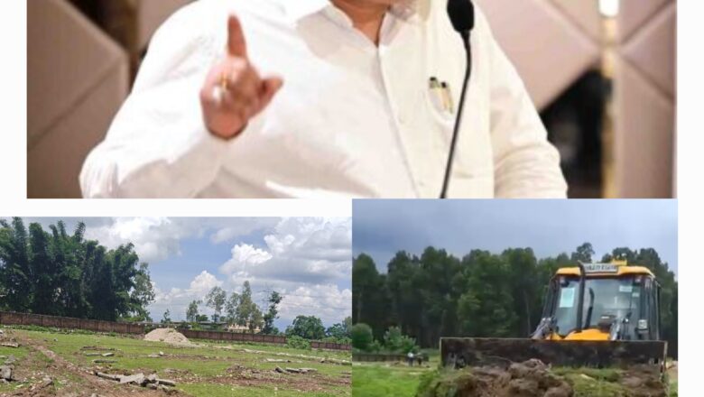 एमडीडीए उपाध्यक्ष बंशीधर तिवारी के नेतृत्व में सिमला बाईपास पर नवीन गुप्ता की 15 बीघा अवैध प्लॉटिंग ध्वस्त   