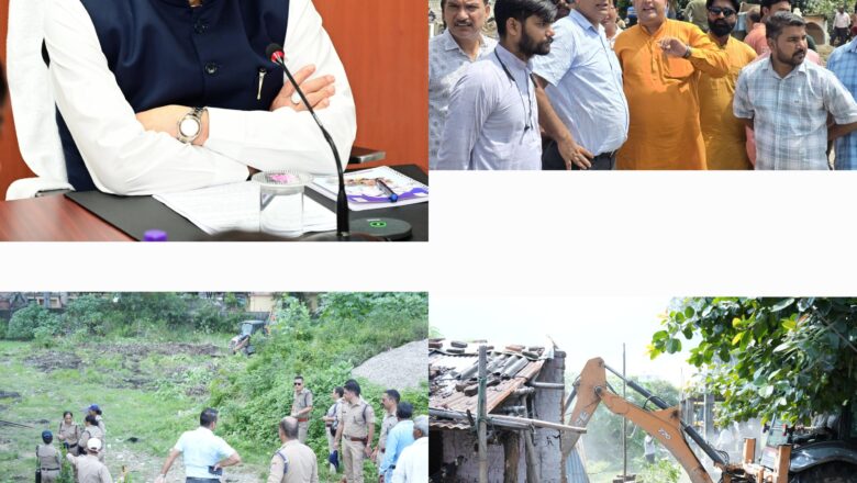 खबर यही है कोर्ट से स्टे हटवाने के बाद हुई सीधी कार्रवाई, भू-माफिया के खिलाफ जिला बदर कार्रवाई भी हो चुकी      