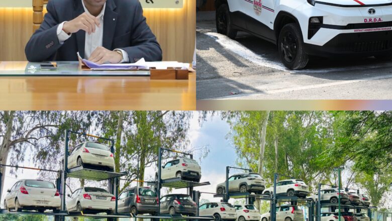 जिलाधिकारी सविन बंसल ने पार्किंग व्यवस्था में सुधार के लिए 6 अतिरिक्त ईवी वाहनों की मंजूरी दी”   